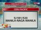 NTG: Flight ng Cebu Pacific na Manila-Naga-Manila ngayong araw, kanselado dahil sa sama ng panahon