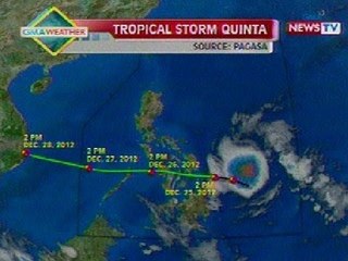 SONA: Bagyong Quinta, lalo pang lumakas ang dalang hangin