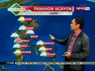 BT: Weather update as of 11:35 a.m. (December 27, 2012)