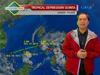 UB: Bagyong Quinta, 7 beses nang nag-landfall pero humina na