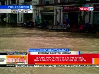 BT: Ilang probinsya sa Visayas, hinagupit ng bagyong Quinta