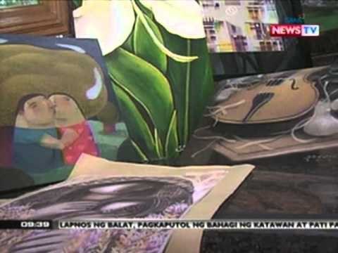 Artworks na ibinebenta para tulungan ang mga biktima ng bagyo, donasyon mula sa iba't ibang artists