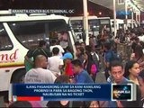 Ilang pasaherong uuwi sa kani-kanilang probinsya para sa Bagong Taon, naubusan na ng ticket