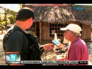 24 Oras: Paglikas sa mga residente, pahirapan dahil sa matinding baha