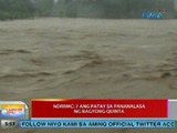 UB: NDRRMC: 7 ang patay sa pananalasa ng Bagyong Quinta