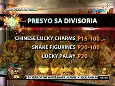 24 Oras: Mga bilog na prutas at mga umano'y pampaswerteng damit at gamit, patok