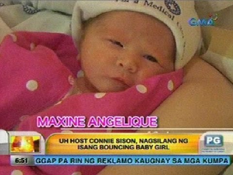 UH: UH host Connie Sision, nagsilang ng isang bouncing baby girl