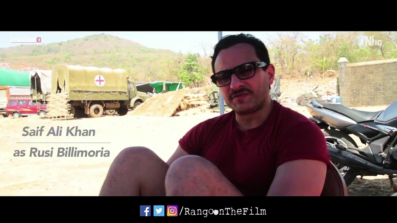 Rangoon - Making Of Trailer _ Shahid Kapoor _ Kangana Ranaut _ Saif Ali Khan