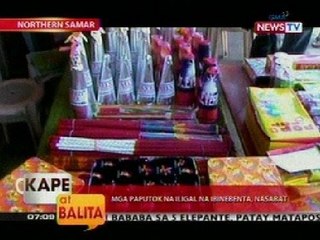 KB: Mga paputok na iligal na ibinebenta, nasabat sa Northern Samar