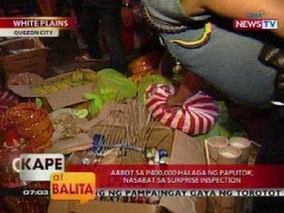 KB: Aabot sa P400,00 halaga ng paputok, nasabat sa surprise inspection sa White Plains, QC
