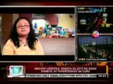 24 Oras: Healthy lifestyle, panata sa 2013 ng isang diabetic at hypertensive na guro