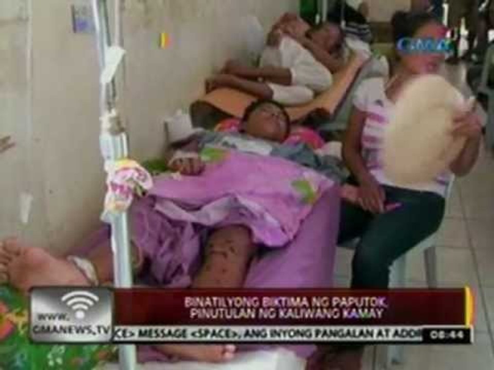 24 Oras: 28-anyos na ginang, patay nang tamaan sa dibdib ng ligaw na bala