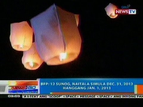 NTG: Sky lantern, planong ipa-ban ng BFP
