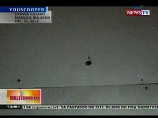 BT: Bala, tumagos sa bahay ng isang youscooper sa Bulacan