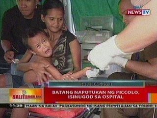 BT: Batang naputukan ng piccolo, isinugod sa ospital