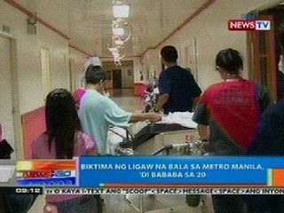 NTG: Biktima ng ligaw na bala sa Metro Manila, 'di bababa sa 20