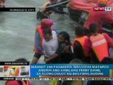 NTG: Mahigit 200 pasahero sa Dumaguete, nailigtas matapos anurin ang kanilang ferry