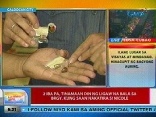 UB: 2 iba pa, tinamaan din ng ligaw na bala sa barangay kung saan nakatira si Nicole Ella