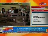 NTG: Sa higit 2,000 estudyante ng Payatas Elem. School, 26 lang ang pumasok ngayong araw