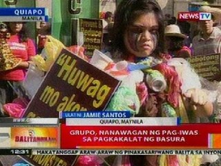 BT: Grupo, nanawagan ng pag-iwas sa pagkakalat ng basura