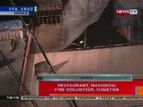 BT: Restaurant sa Manila, nasunog