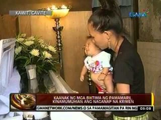 24 Oras: Kaanak ng mga biktima ng pamamaril, kinamumuhian ang naganap na krimen