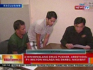 BT:Exclusive: 2 hinihinalang drug pusher sa Maynila, arestado
