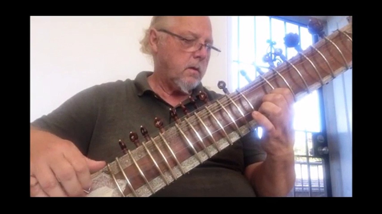 Raag Charu Kauns alap, jor Antar Richard Garneau ~ sitar