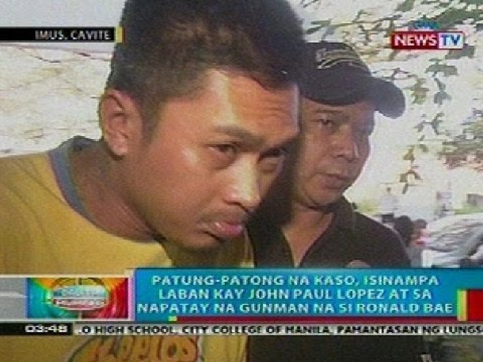 BP: 2 suspek sa pamamaril sa Kawit, Cavite, sinampahan ng patung-patong na kaso