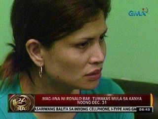 24 Oras: Mag-iina ni Ronald Bae, tumakas mula sa kanya noong Dec. 31
