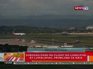 BT: Sobrang dami ng flight na lumilipad at lumalapag, problema sa NAIA