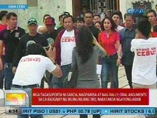 UB: Oral arguments kaugnay sa hiling na TRO ni suspended Cebu Gov. Garcia, nakatakda ngayong araw