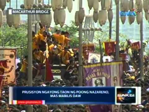 Saksi: Prusisyon ngayong taon ng Poong Nazareno, mas mabilis daw