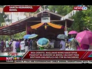 SONA: Pagdiriwang sa Itim na Nazareno sa iba't ibang panig ng bansa