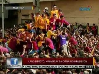 24 Oras: Prusisyon ng Itim na Nazareno, mas mabilis nakausad ngayon kumpara noong isang taon