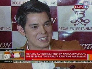 BT: Richard Gutierrez, hindi pa nakakapagplano ng selebrasyon para sa kanyang kaarawan