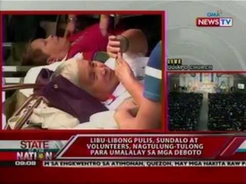 SONA: Paglabas ng Nazareno mula sa Quirino Grandstand, naging tensyonado