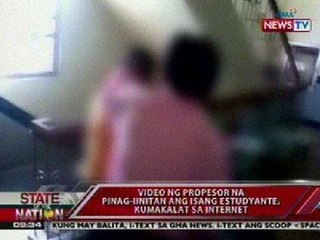SONA: Pananakit ng isang propesor sa isang estudyante, viral video sa internet
