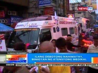 NTG: Prusisyon ng imahe ng Itim na Nazareno, patuloy