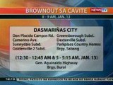 BT: Alamin brownout schedule sa ilang lugar sa Cavite bukas (Jan. 13, 2013)