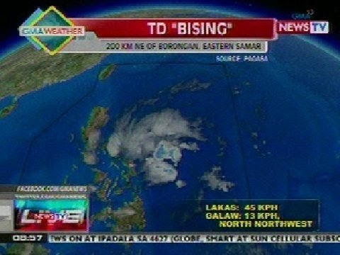 NTVL: PAGASA: Bagyong Bising, nanatili sa karagatan