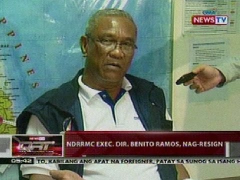 QRT: NDRRMC Exec. Dir. Benito Ramos, nag-resign