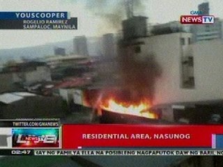 NTL: Sunog sa Maynila at CamNor, nakunan ng mga youscoopers