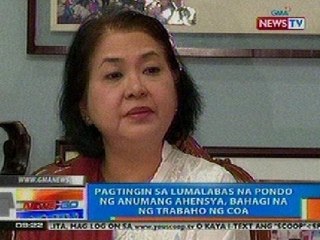 NTG: Pagtingin sa lumalabas ng pondo ng anumang ahensya, bahagi ng trabaho ng COA