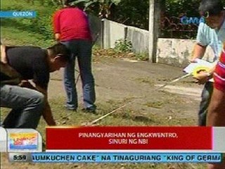 UB: Pinangyarihan ng engkwentro sa Atimonan, sinuri ng NBI