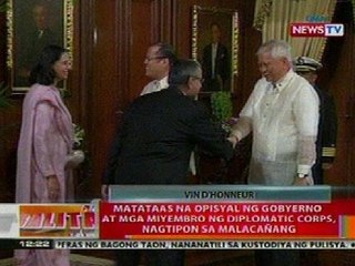 BT: Matataas na opisyal ng gobyerno at mga miyembro ng diplomatic corps, nagtipon sa Malacañang