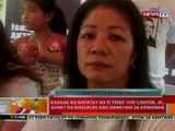 BT: Kaanak ng napatay na si Tirso 'Jun' Lontok Jr., iginiit na massacre ang nangyari sa Quezon