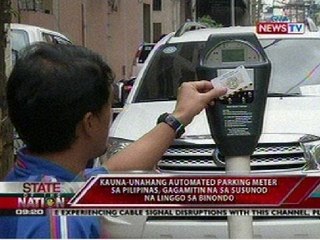 SONA: Automated meter pay parking device, ipinakalat na sa Binondo, Maynila