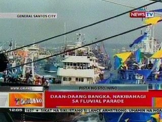 BT: Daan-daang bangka sa GenSan, nakibahagi sa fluvial parade