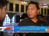 NTG: Lt. Gen. Emmanuel Bautista, itinalagang bagong AFP Chief of Staff